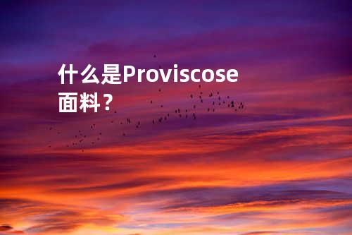 什么是Proviscose面料？